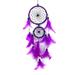 YUEHAO Wind Chimes Clearance Handmade Lace Dream Catcher Feather Bead Hanging Decoration Ornament Gift Purple