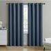 Blue Textured Woven Blackout Curtain Panel Better Homes & Gardens 50 x 84