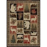 Mayberry Rug HS9651 2X8 2 ft. 2 in. x 7 ft. 7 in. Hearthside Hillside Bluff Area Rug Multi Color