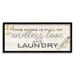 Stupell Industries Rustic Home Laundry Clothespin Sign Botanical Motif Framed Wall Art 30 x 13 Design by Kim Allen