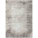 Rylee Indoor/Outdoor Brown Distressed 8 x 10 Non-Skid Area Rug