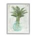 Stupell Industries Boho Botanical Green Plants Leaves Vase Illustration 11 x 14 Design by Cindy Jacobs