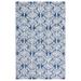 SAFAVIEH Blossom Asher Damask Area Rug Navy/Ivory 5 x 8