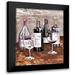 French-Roussia Heather A. 15x18 Black Modern Framed Museum Art Print Titled - Drink At The Wine Bar