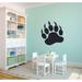 Giant Paw Print Dinosaur Silhouette Drawing Design Cute Decoration Vinyl Wall Art Wall Sticker Wall Decal Design Home Wall Room DÃ©cor For Kids Room Boys Nursery Infant Toddler Room Design (30x30 inch)