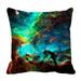 ABPHQTO Vivid Universe Nasa Pillow Case Pillow Cover Pillow Protector Two Sides For Couch Bed 18x18 Inch
