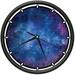 SignMission CL-Nebula 10 in. dia. Nebula Wall Clock