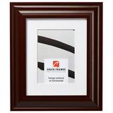 Craig Frames Contemporary Upscale 8x12 inch Mahogany Red Picture Frame Matted for a 5x7 Photo