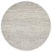 SAFAVIEH Vermont Windsor Solid Area Rug Ivory/Grey 6 x 6 Round