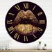 Designart 1 in Quartz Modern/Contemporary Wall Clock