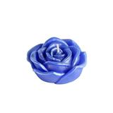 CFZ-075-12-0 3 in. Rose Floating Candles Blue - 144 Piece