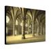 Canvas Print: The Knights Hall Mont St. Michel France circa 1890