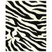 SAFAVIEH Soho Emery Striped Wool Area Rug White/Black 6 x 9