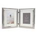 12 Pack: 2 Opening Silver 5 x 7 Hinged Frame with Mat Expressionsâ„¢ by Studio DÃ©corÂ®