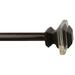 Urbanest 1 Cassini Adjustable Curtain Rod 48 -84 Bronze