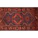 Ahgly Company Indoor Rectangle Traditional Brown Red Persian Area Rugs 2 x 3