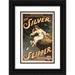 Strobridge and Co 11x14 Black Ornate Wood Framed Double Matted Museum Art Print Titled: The Silver Slipper (1902)