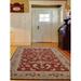 Glitzy Rugs UBSK00531T2612A17 9 x 12 ft. Hand Tufted Wool Oriental Rectangle Area Rug Red & Gold