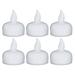 SSBSM 1 Set Flameless LED Tea Light Candles Warm White Battery Operated Tealight Candles for Holiday Home Party