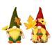 2 Pack Fall Gnomes Decorations Harvest Festival Thanks Giving Decorations Autumn Christmas Elf Decoration Ornaments Fall Festival Pumpkin Plush Decorations Gifts Swedish Gnomes