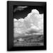 Taylor Douglas 17x24 Black Modern Framed Museum Art Print Titled - Gathering Summer Storm BW