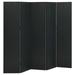 Anself 5-Panel Folding Room Divider Steel Freestanding Room Partition Panel Screen for Bedroom Bathroom Living Room Dining Room Home Furniture 78.7 x 70.9 Inches (W x H)