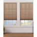 Cordless Light Filtering Pleated Shade Camel - 56.5 x 48 in.