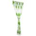 Green Blackout Curtains Shower Curtain Liner Hooks Window 1 PCS Vines Leaves Tulle Door Drape Panel Sheer Scarf Valances