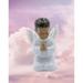 Ceramic African American Praying Angel Boy Figurine Home Decor Religious Decor Religious Gift Church Decor