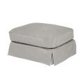 Americana Ottoman Slipcover Set Peyton Slate