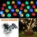 Solar String Lights Globe String Lights IP44 Waterproof String Fairy Lamp with 8 Modes Solar Patio Lights 12hrs Working for Garden Lawn Patio Gazebo Yard 5m 20LEDs Warm Light