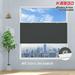 Keego Free Moving Cordless Cellular Shades Window Blinds Size and Color Customizable Slate Blue 100% Blackout 25 w x 36 h