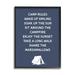 Stupell Industries Camp Rules Text Sign Enjoy Camping Tent Motif Framed Wall Art 11 x 14 Design by Lil Rue