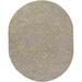 Mark&Day Wool Area Rugs 6x9 Le Havre Cottage Mustard Oval Area Rug (6 x 9 Oval)