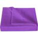 1100 Thread Count 3 Piece Flat Sheet ( 1 Flat Sheet + 2- Pillow cover ) 100% Egyptian Cotton Color Purple Solid Size Queen