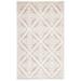 SAFAVIEH Vermont Trinity Floral Geometric Wool Area Rug 6 x 9 Ivory/Red