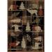 Mayberry Rug HS9603 5X8 5 ft. 3 in. x 7 ft. 3 in. Hearthside Roaming Freely Area Rug Multi Color