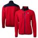 Men's Cutter & Buck Red Kansas City Chiefs Big Tall Cascade Eco Sherpa Fleece Full-Zip Jacket