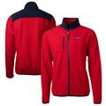 Men's Cutter & Buck Red Indianapolis Colts Big Tall Cascade Eco Sherpa Fleece Full-Zip Jacket