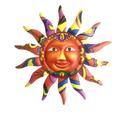 HESHENG Metal Wall Decor 12.7 Inch Metal Sun Wall Art Decor Hanging for Indoor Outdoor