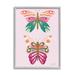 Stupell Industries Pretty Glittery Butterflies Collage Pattern Glam Detail 24 x 30 Design by Kelley Talent