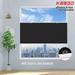 Keego Free Moving Cordless Cellular Shades Window Blinds Size and Color Customizable Black 100% Blackout 23 w x 44 h