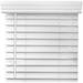 spotblinds Custom Made Cordless 2 Inch Faux Wood Horizontal Window Blind - Child Safe Choose Your Width and Length - This blind will be 56 Inch Wide x 34 Inch Long In Bright White