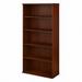 Studio C 5 Shelf Bookcase Hansen Cherry