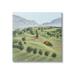 Stupell Industries Scenic Countryside Sloped Hills Distant Rural Cottages Painting Gallery Wrapped Canvas Print Wall Art Design by Ziwei Li