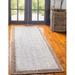 Avgari Creation Eco Friendly White Hand Braided Rectangle Living Room Office Area Rug Rag Rug Modern Carpet 9x12 Sq Feet