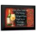 Rafuse Will 18x15 Black Modern Framed Museum Art Print Titled - White Wine Selection