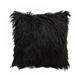 Fluffy Faux Fur Square Decorative Throw Pillow Cover Plush Soft Cushion Cover Pillowcases for Livingroom Couch Sofa Nursery Bed Home Decor 18 x18