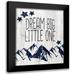 Kimberly Allen 20x24 Black Modern Framed Museum Art Print Titled - Dream Big Little One