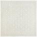 SAFAVIEH Blossom Azura Floral Bordered Area Rug Grey/Ivory 8 x 8 Square